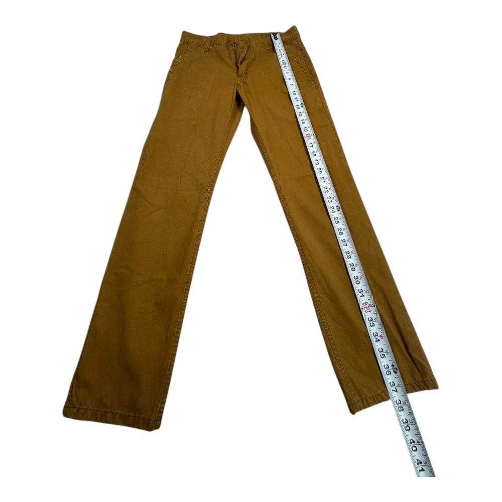 Levi Strauss Co Mens Brown Cotton‎ Twill Chinos Pants W30 L30